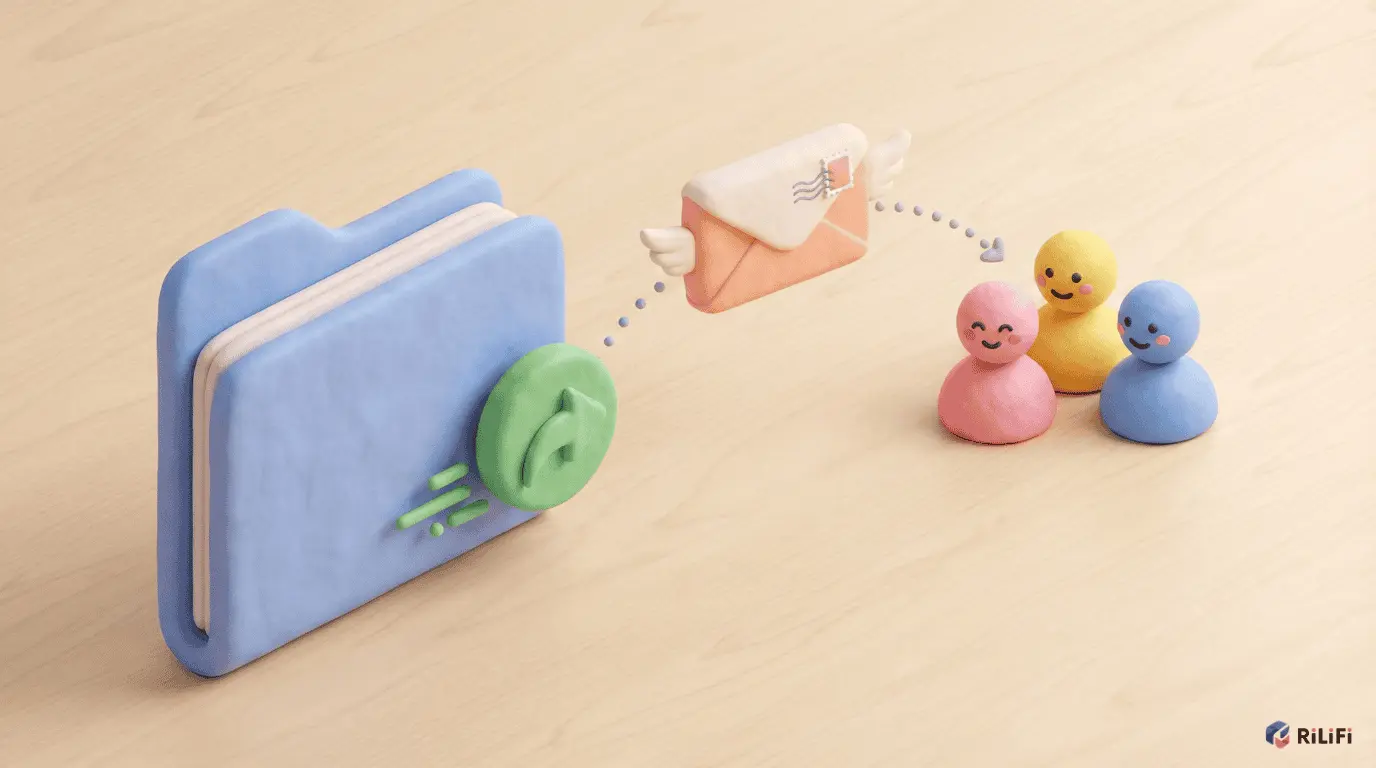 Team Collaboration - Share folders via email with instant sync